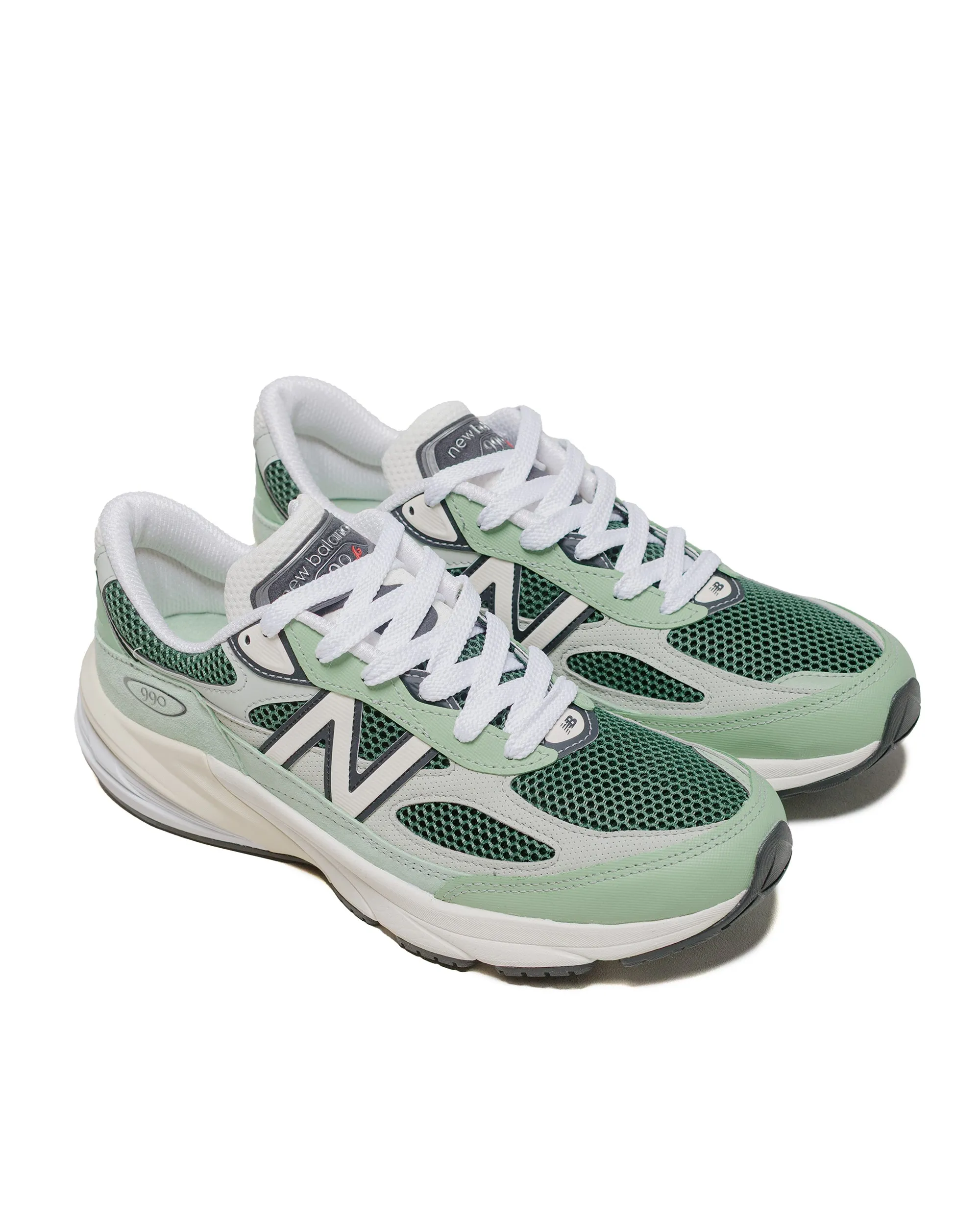 New Balance U990AB6 Avocado/Natural Mint
