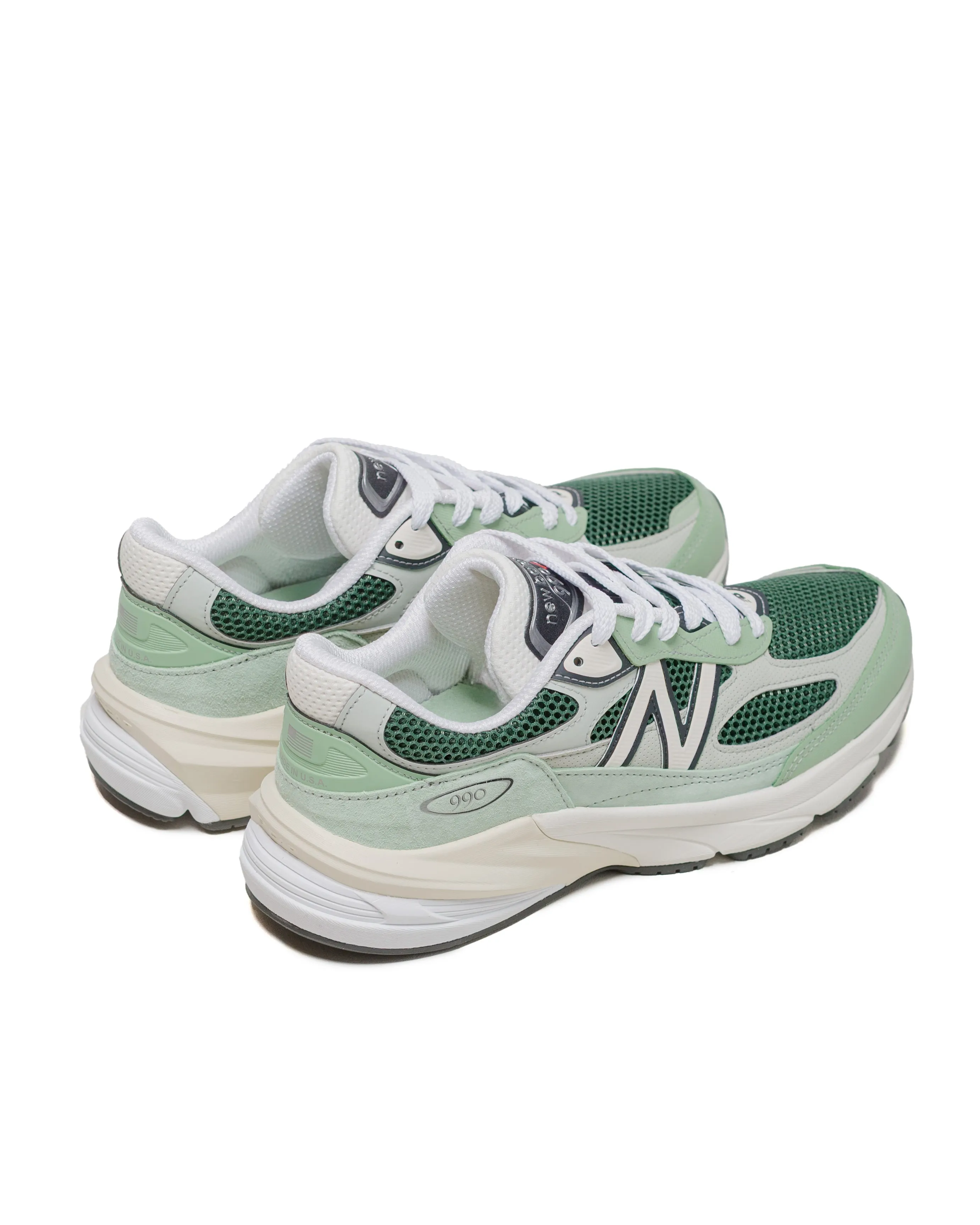 New Balance U990AB6 Avocado/Natural Mint