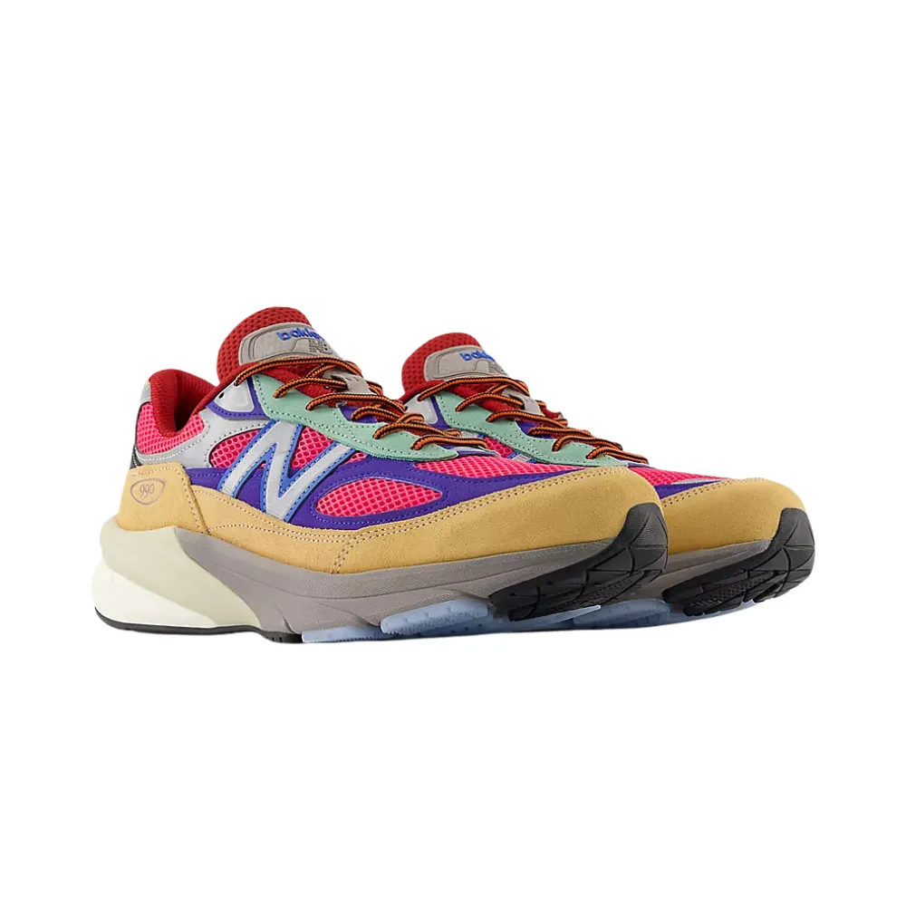New Balance x Action Bronson 990 v6 Hi Pink royal blue