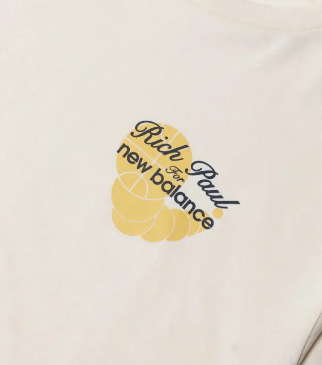 New Balance x Rich Paul Tee Shirt Beige