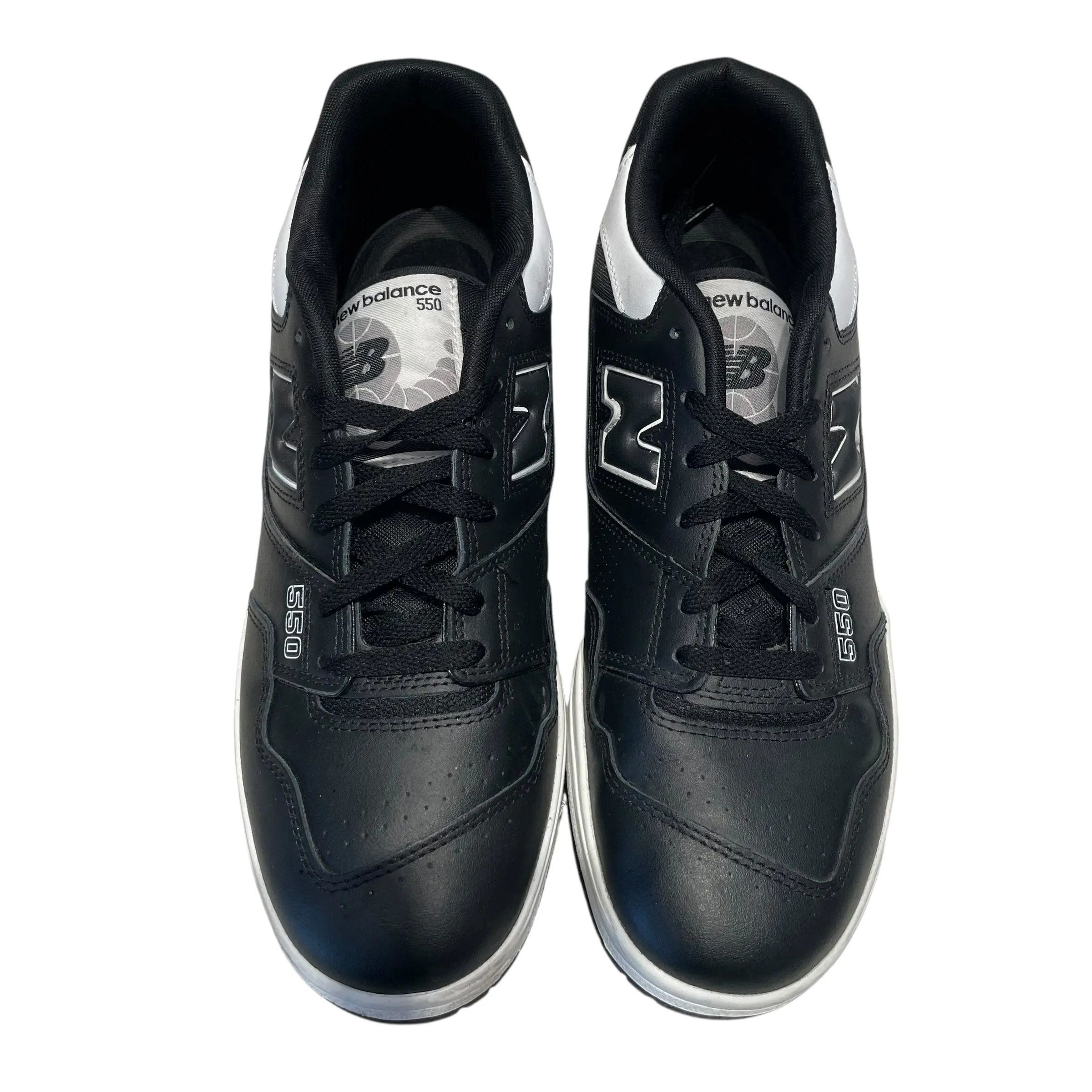 NEW BALANCE/Low-Sneakers/US 11.5/Leather/BLK/550 SHADOW