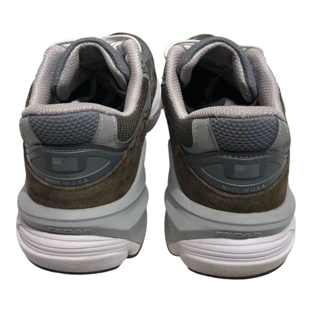 NEW BALANCE/Low-Sneakers/US 12/Cotton/BRW/NB 990 V6 BROWN
