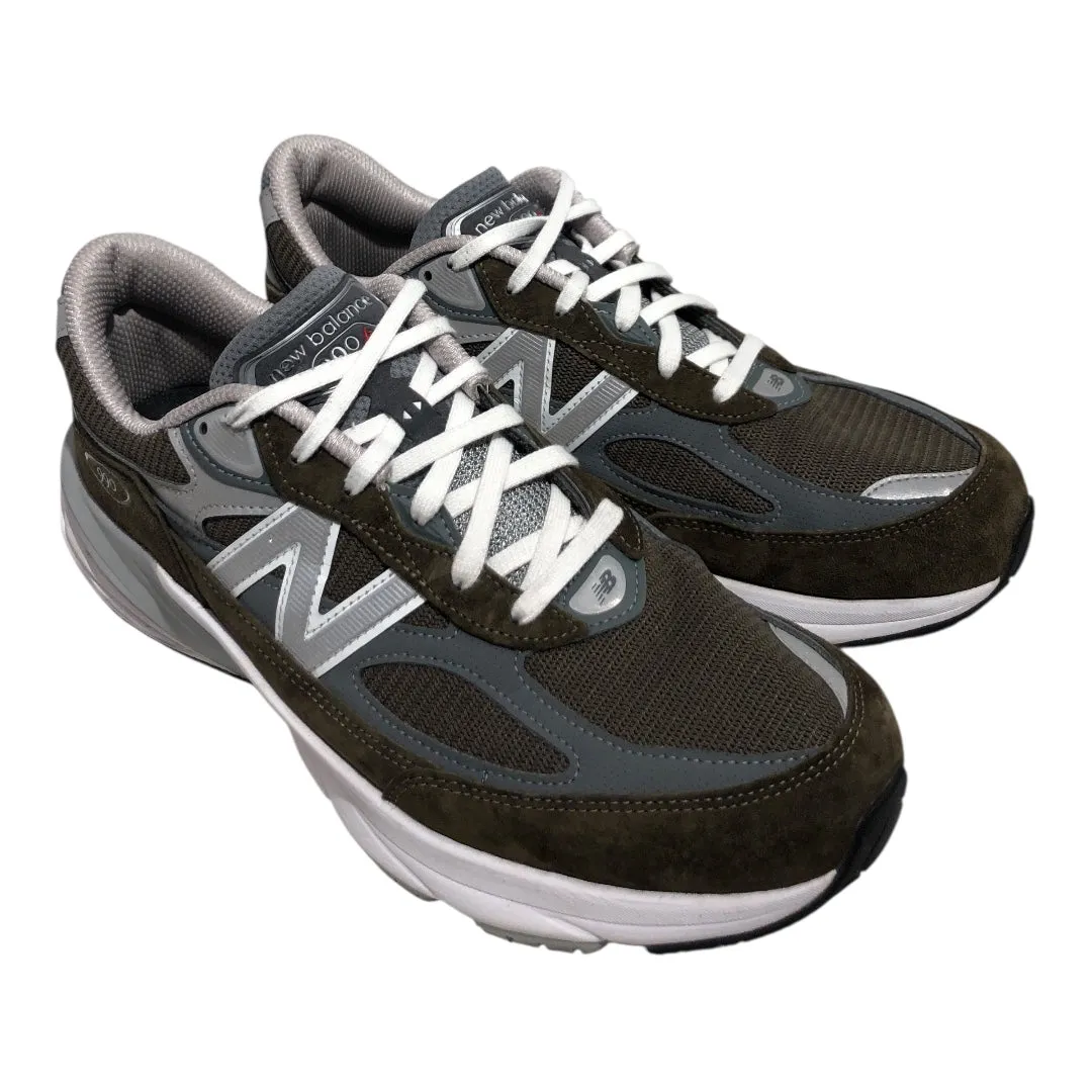 NEW BALANCE/Low-Sneakers/US 12/Cotton/BRW/NB 990 V6 BROWN
