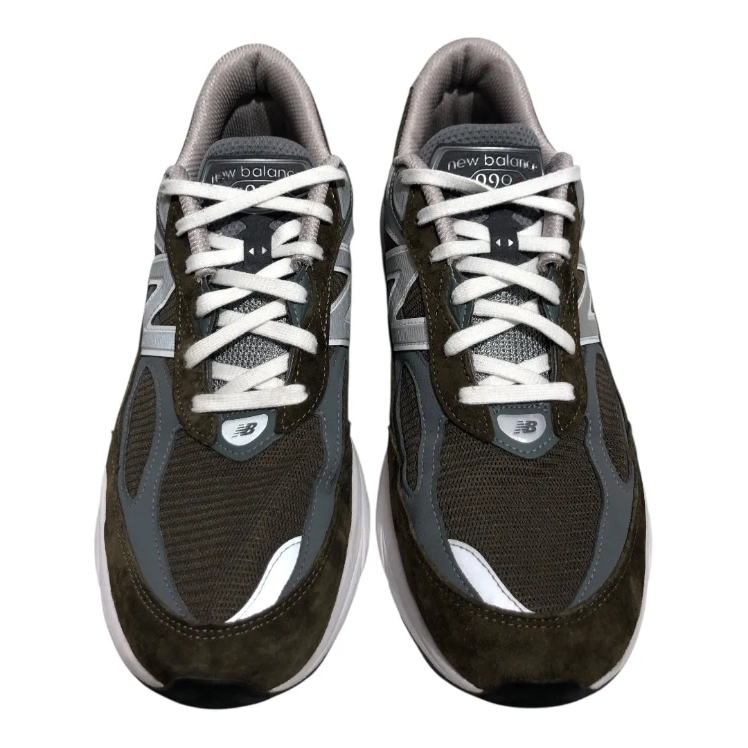 NEW BALANCE/Low-Sneakers/US 12/Cotton/BRW/NB 990 V6 BROWN