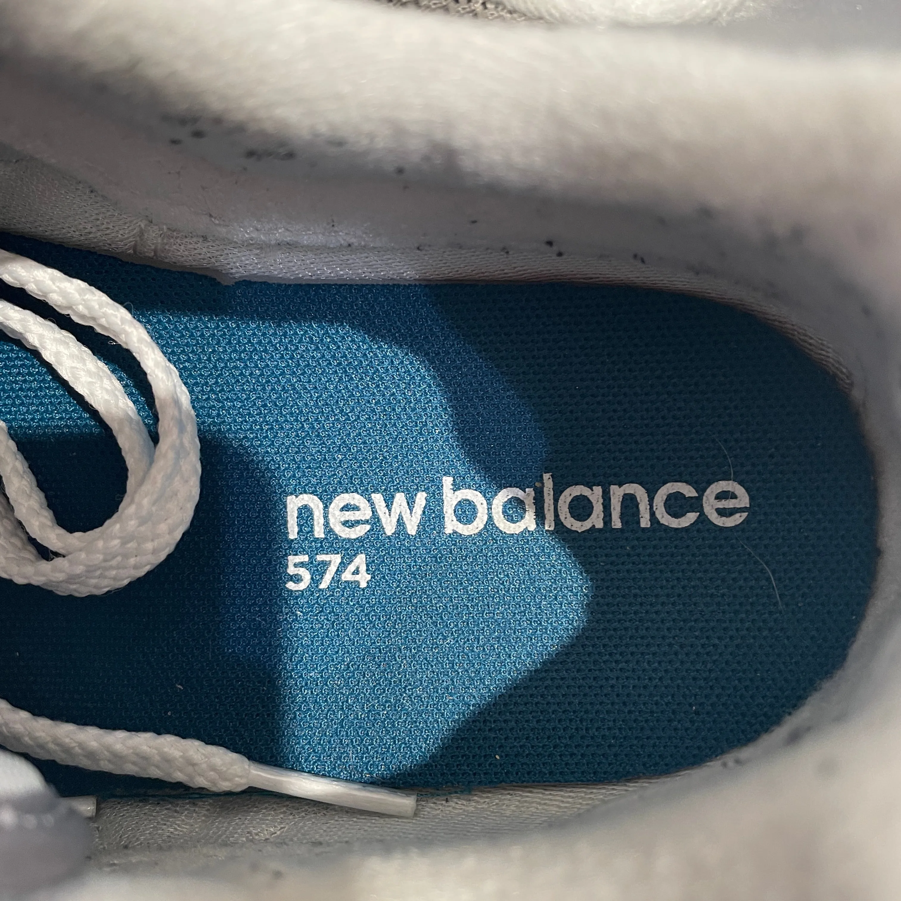 NEW BALANCE/Low-Sneakers/US 7/Suede/GRY/