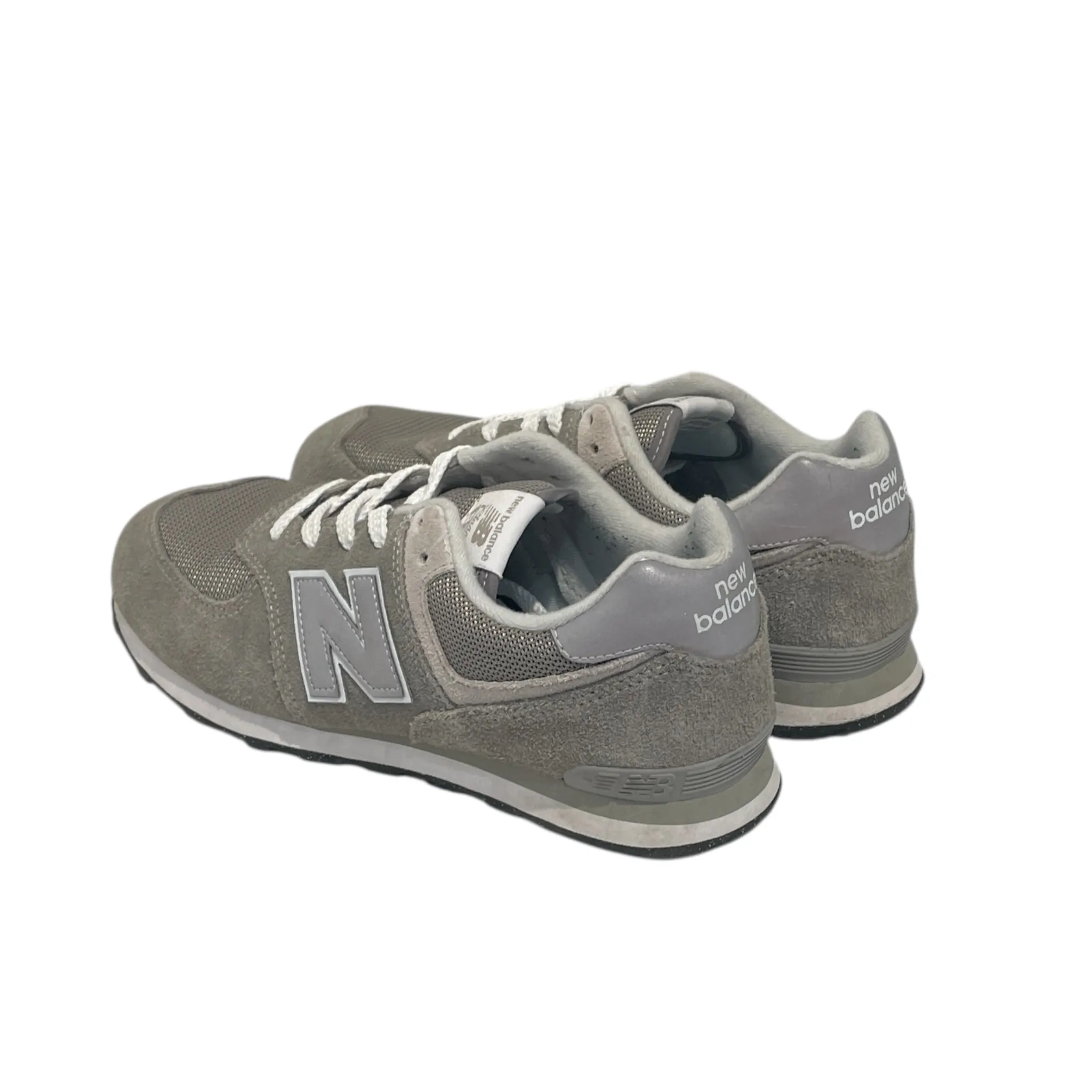 NEW BALANCE/Low-Sneakers/US 7/Suede/GRY/