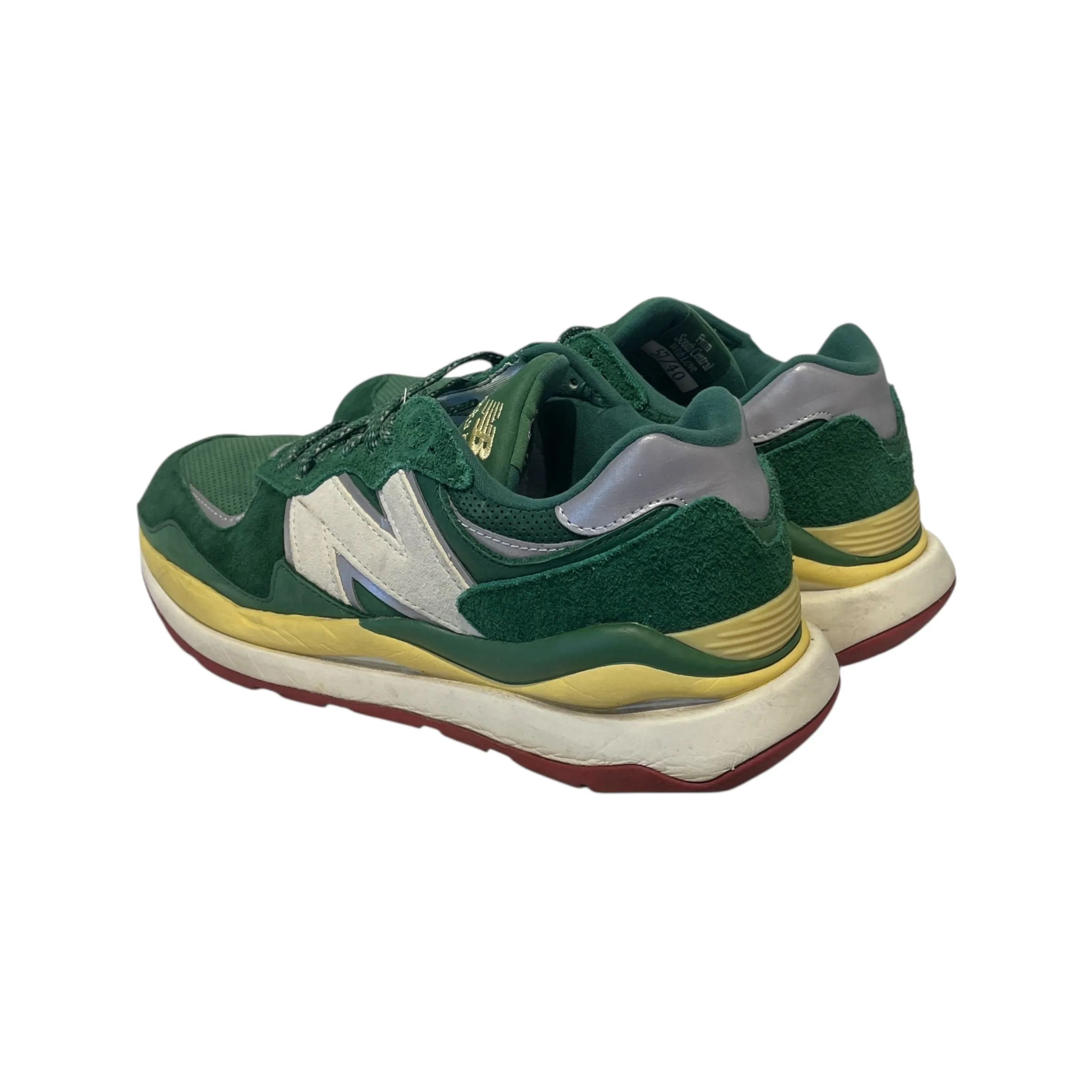 NEW BALANCE/Low-Sneakers/US 9/Suede/GRN/bricks & wood