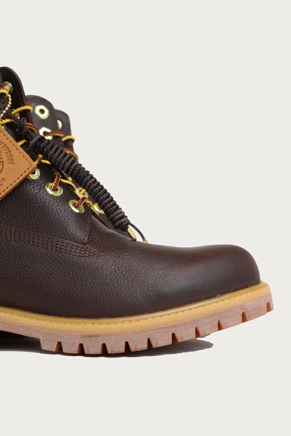 Premium 6 Lace Up - Dark Brown