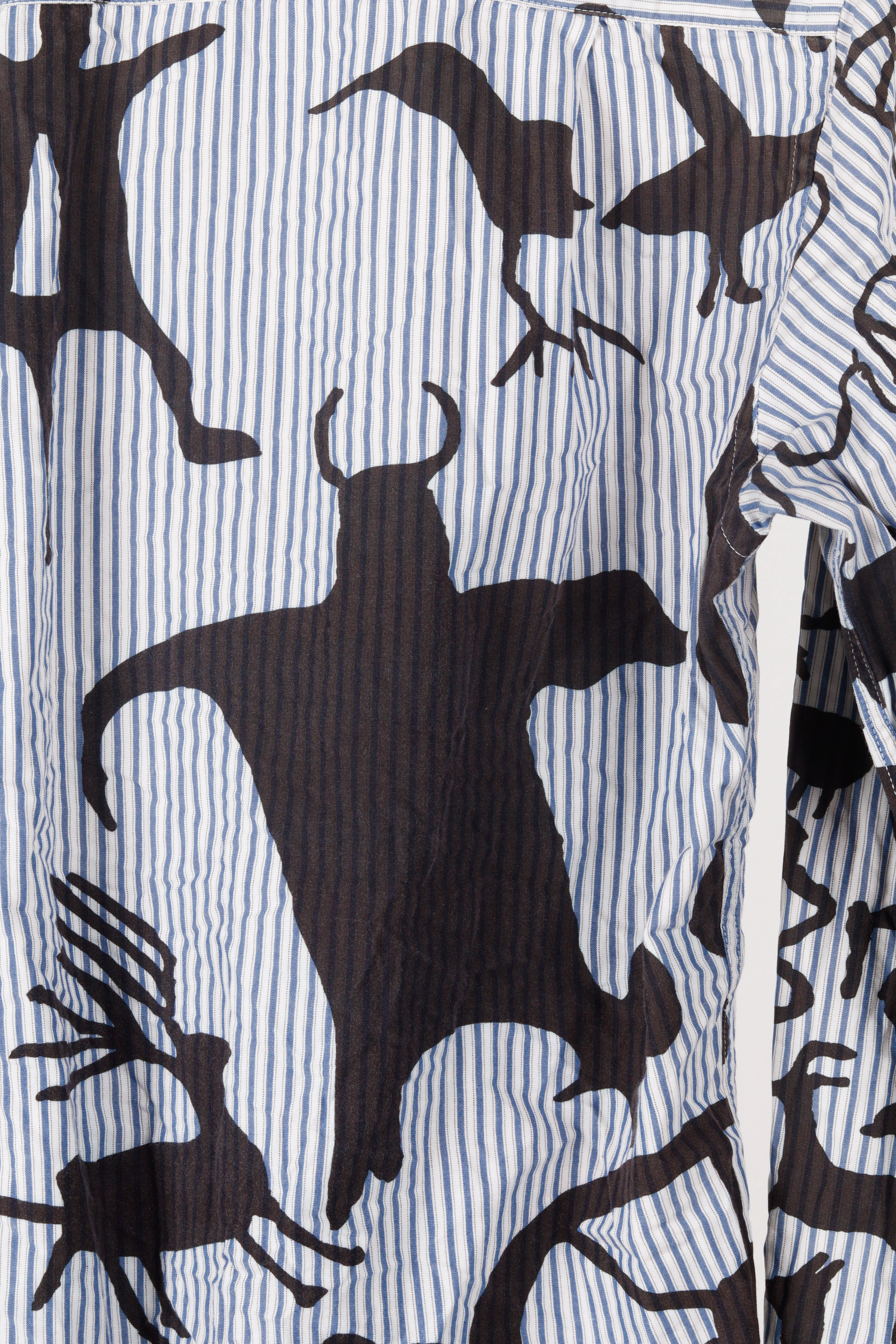 Vivienne Westwood SS18 'Multi Striped Illustration' Oxford Shirt (2018)