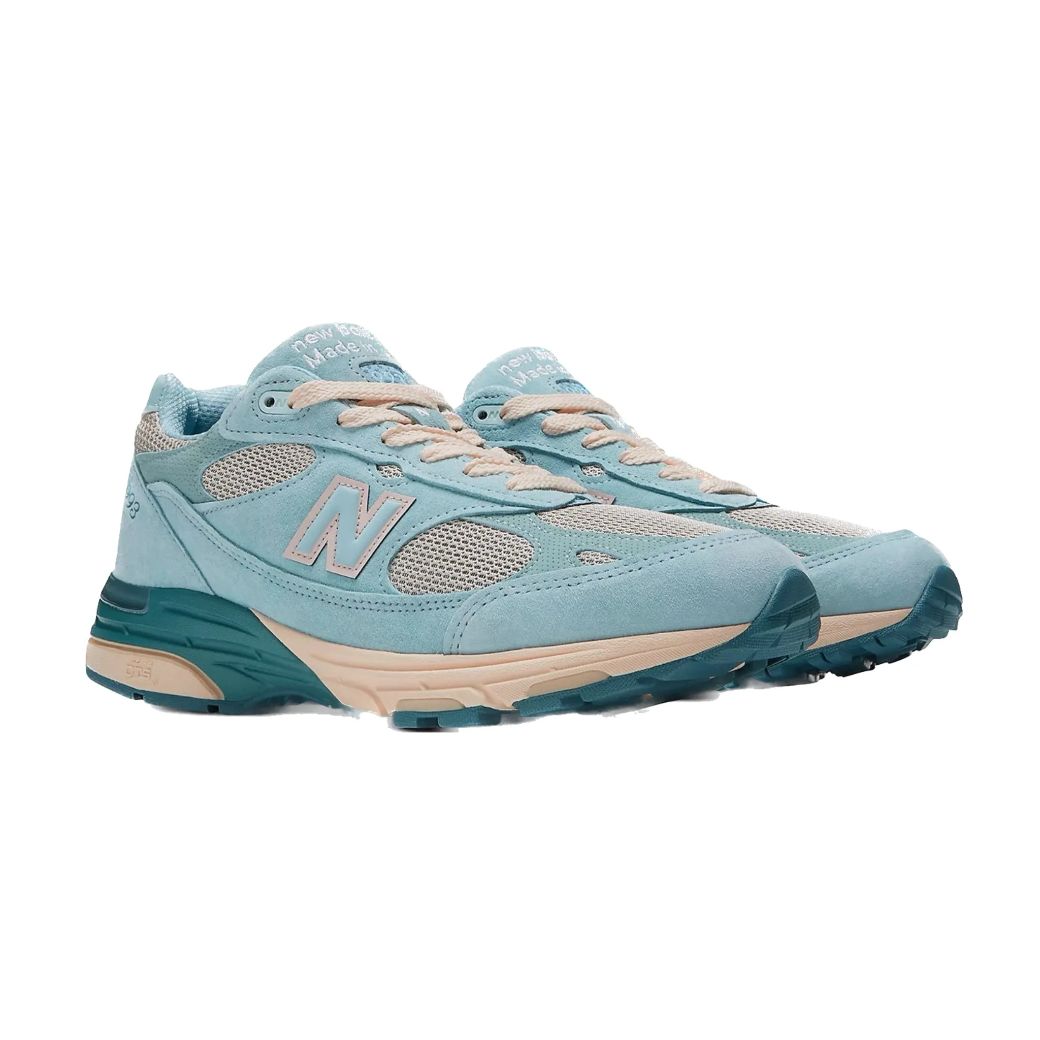 Women's New Balance 993 Joe Freshgoods Performance Art Arctic Blue Vintage Rose